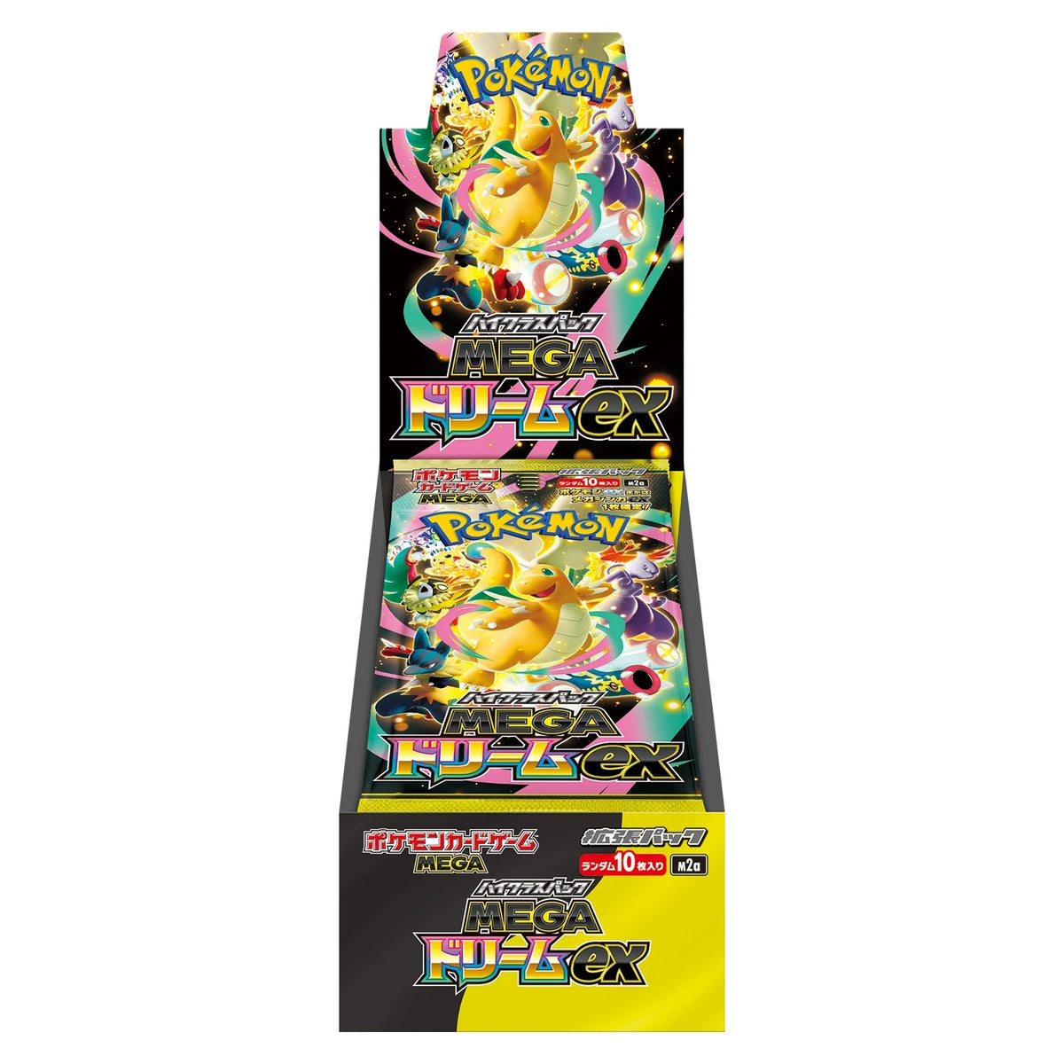 Japanese Pokémon Mega Dream Ex Booster Box - M2A
