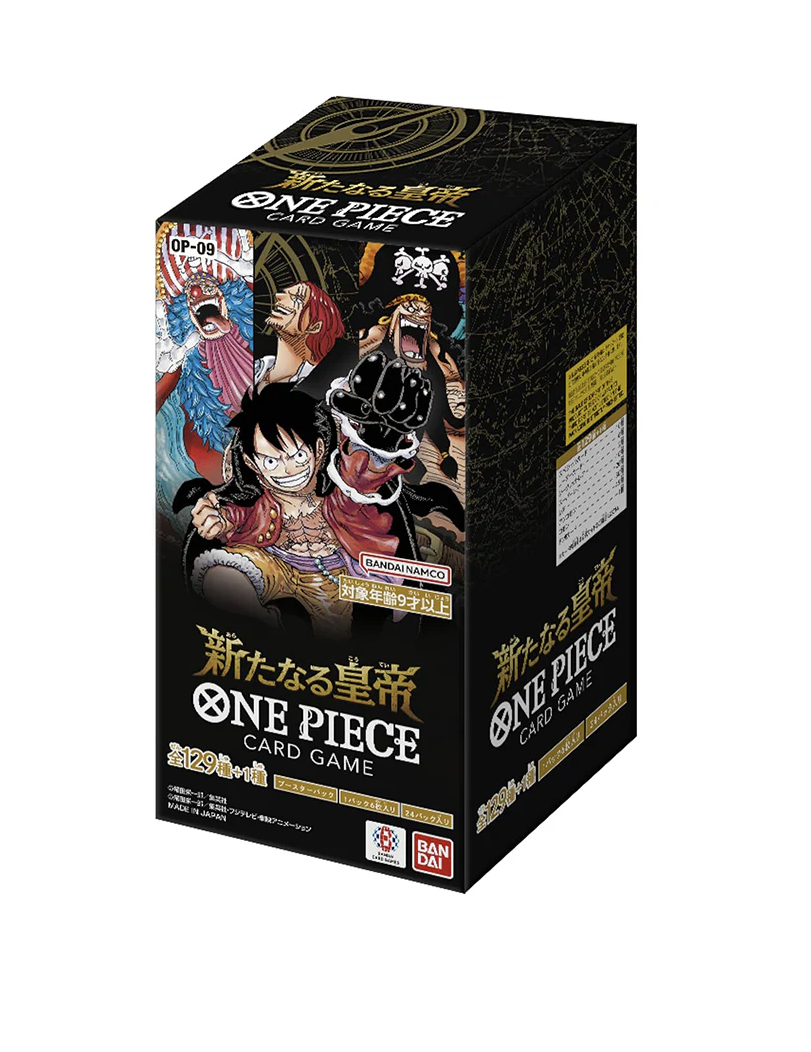 One Piece TCG OP-09 Emperors In The New World Japanese Booster Box One Piece TCG OP-09 Emperors In The New World Japanese Booster Box