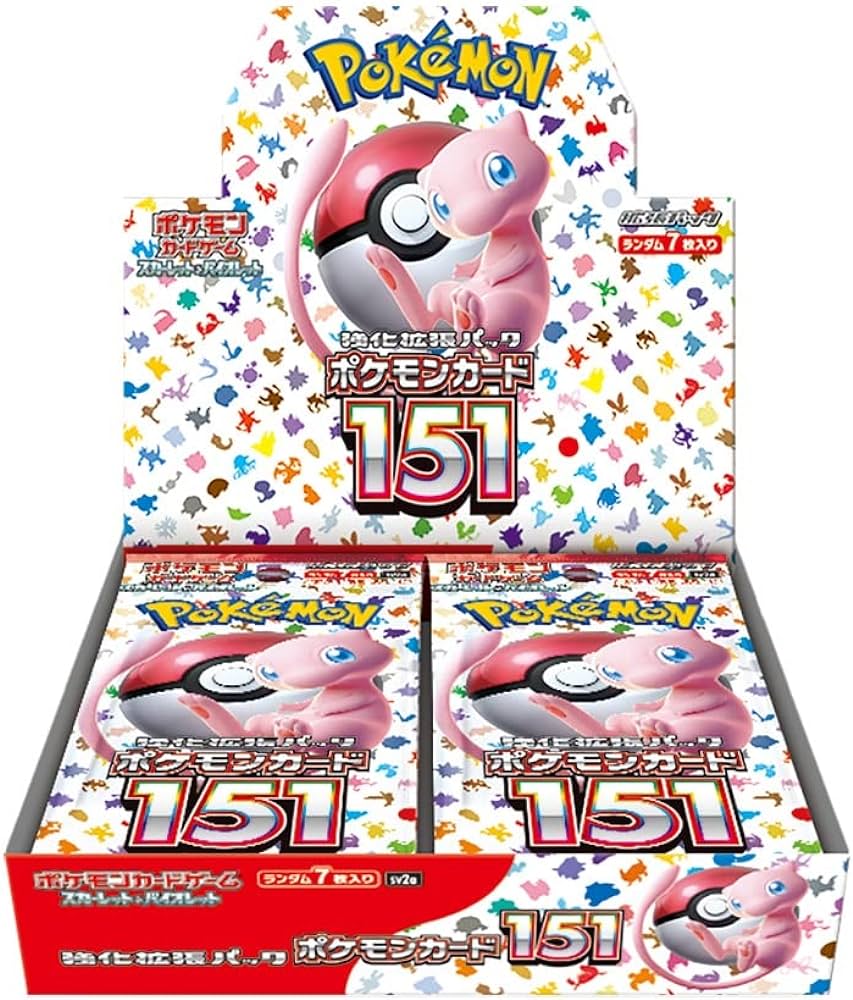 Pokémon 151 Japanese Booster Box - SV2A