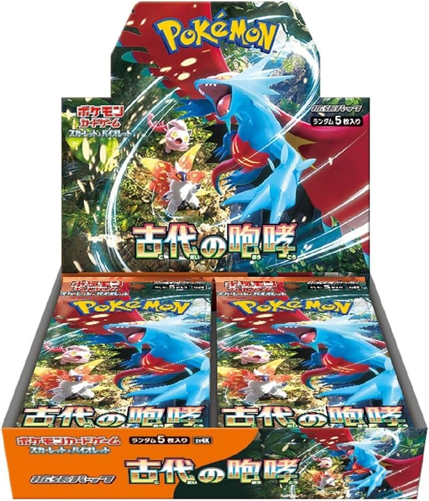 Pokémon Ancient Roar Japanese Booster Box - SV4K