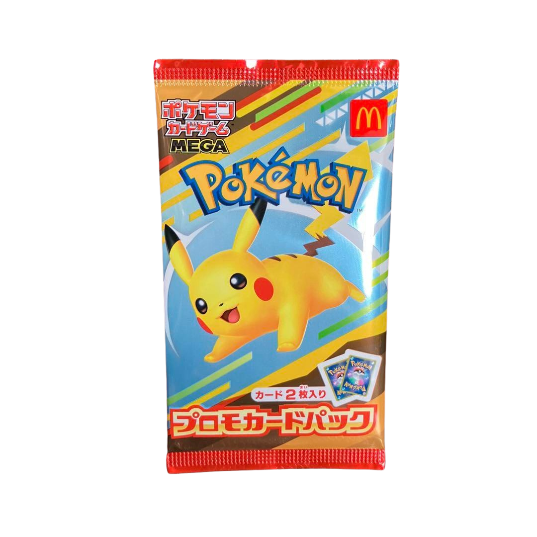 Pokémon Japanese McDonalds 2025 Promo Pack