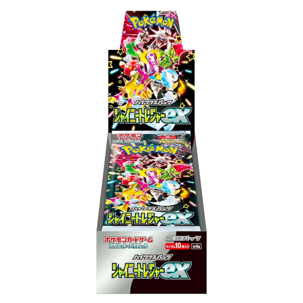 Pokémon Shiny Treasures Ex Japanese Booster Box - SV4A