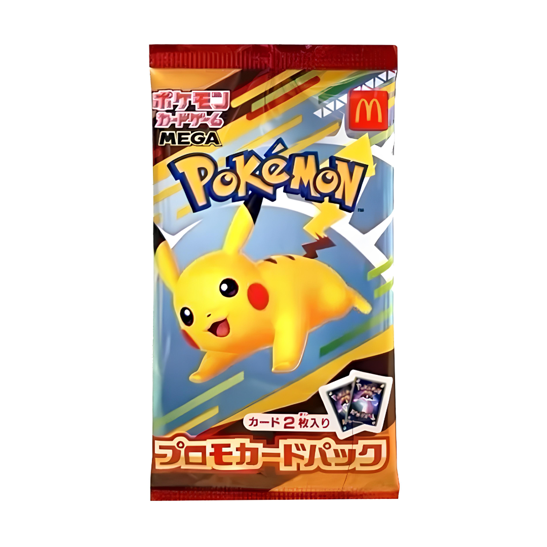 Pokémon Japanese McDonalds 2025 Promo Pack