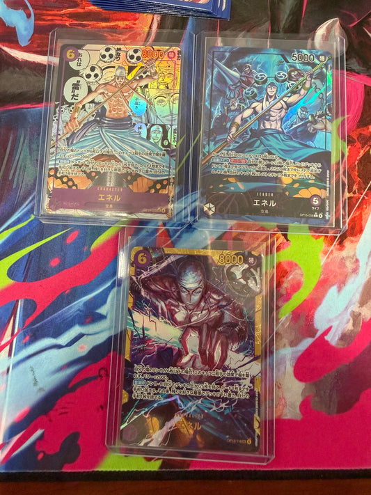 Insane Enel Manga Rare & Leader Alt pull!