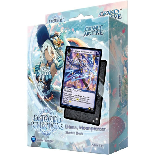 Grand Archive TCG Distorted Reflections Diana, Moon Piercer Starter Deck