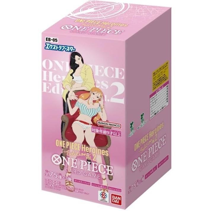 One Piece TCG EB-05 Heroines Edition Vol 2 Japanese Booster Box