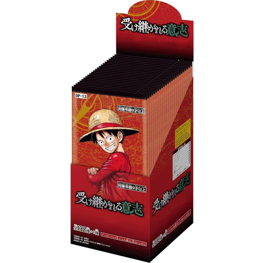 One Piece TCG OP-13 Carrying on His Will Japanese Booster Box
