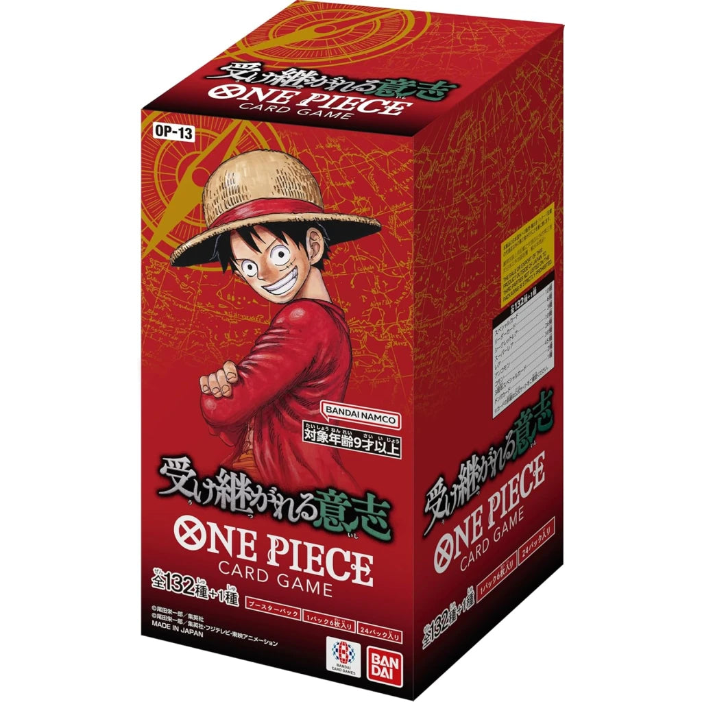 One Piece TCG OP-13 Carrying on His Will Japanese Booster Box