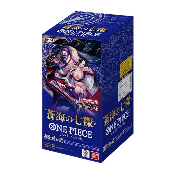 One Piece TCG OP-14 The Azure Sea's Seven Japanese Booster Box