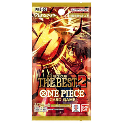 One Piece TCG PRB-02 The Best Vol 2 Premium Japanese Booster Pack