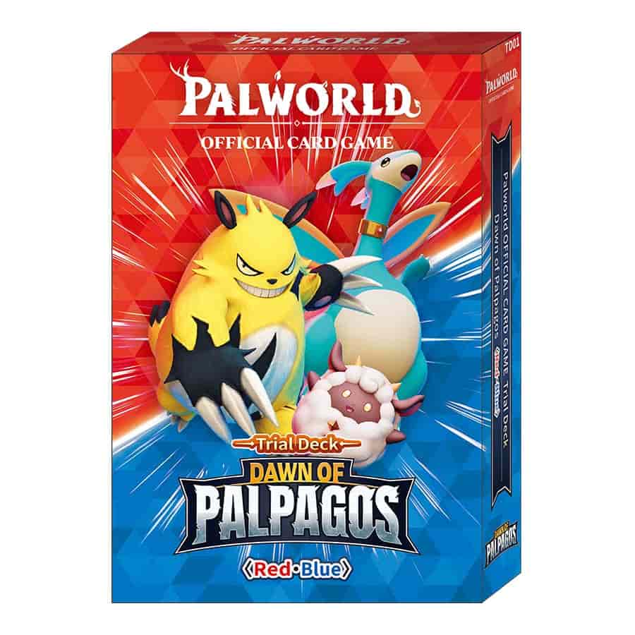 Palworld TCG Dawn Of Palpagos Trial Deck Red Blue - TD01