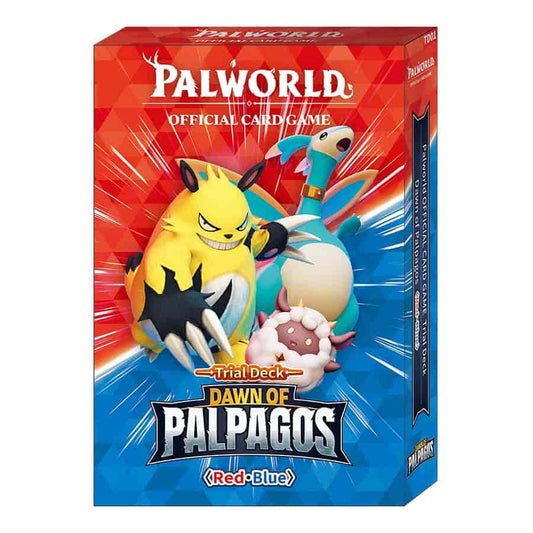 Palworld TCG Dawn Of Palpagos Trial Deck Red Blue - TD01
