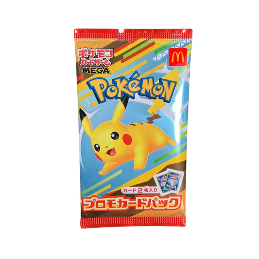 Pokémon Japanese McDonalds 2025 Promo Pack